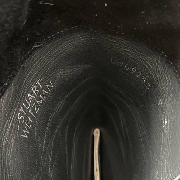 NOT FOR SALE Stuart Weitzman 5050 Quilted Suede Riding Boots - Picture 11 of 14